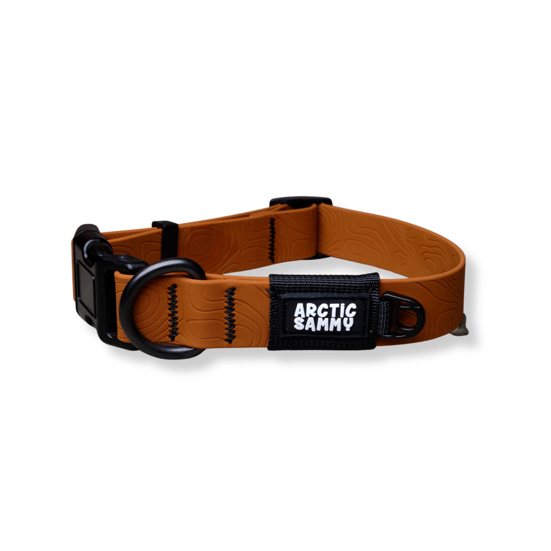 Toffee Brown Terraflow Waterproof Dog Collar