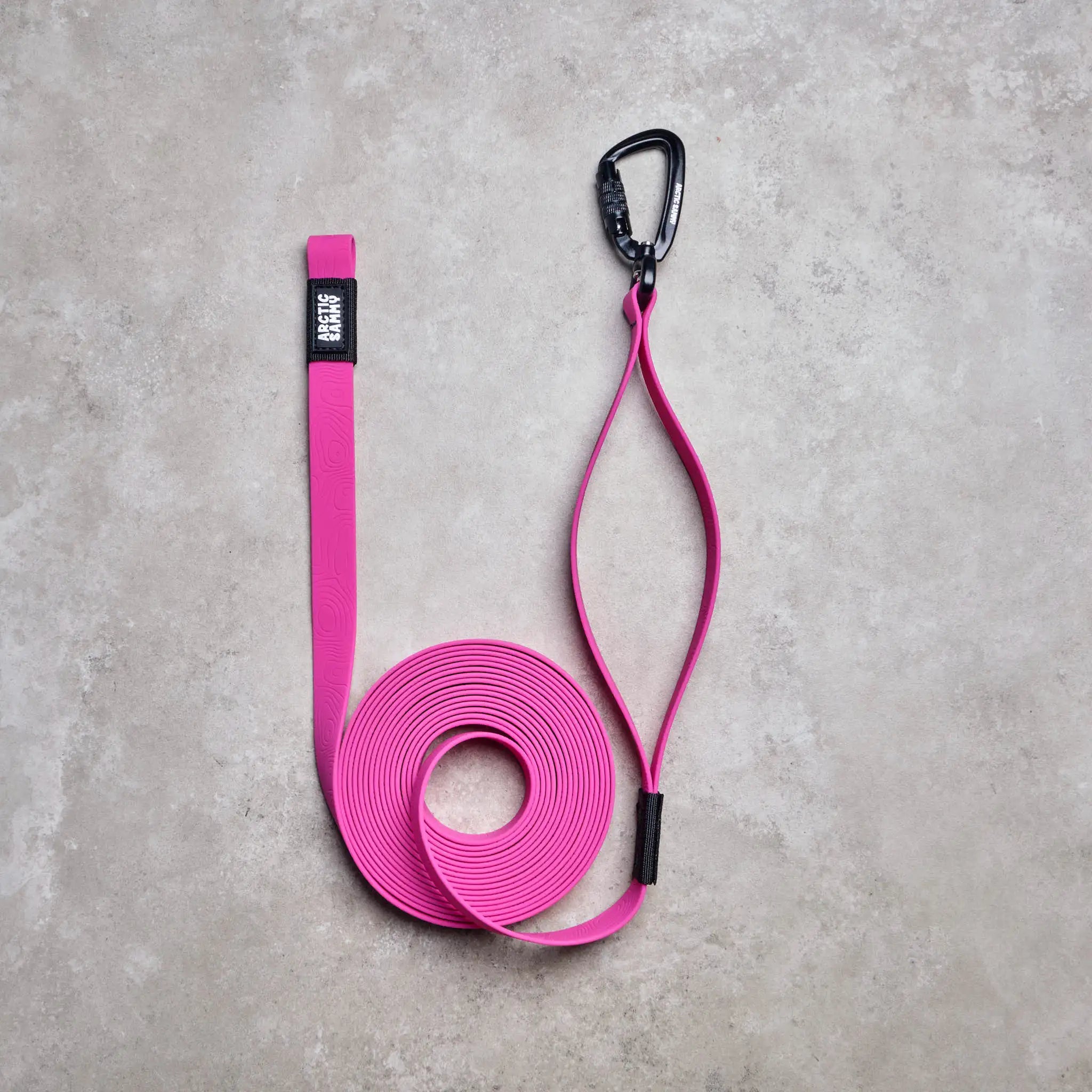 Pink Terraflow Long Line Dog Leash
