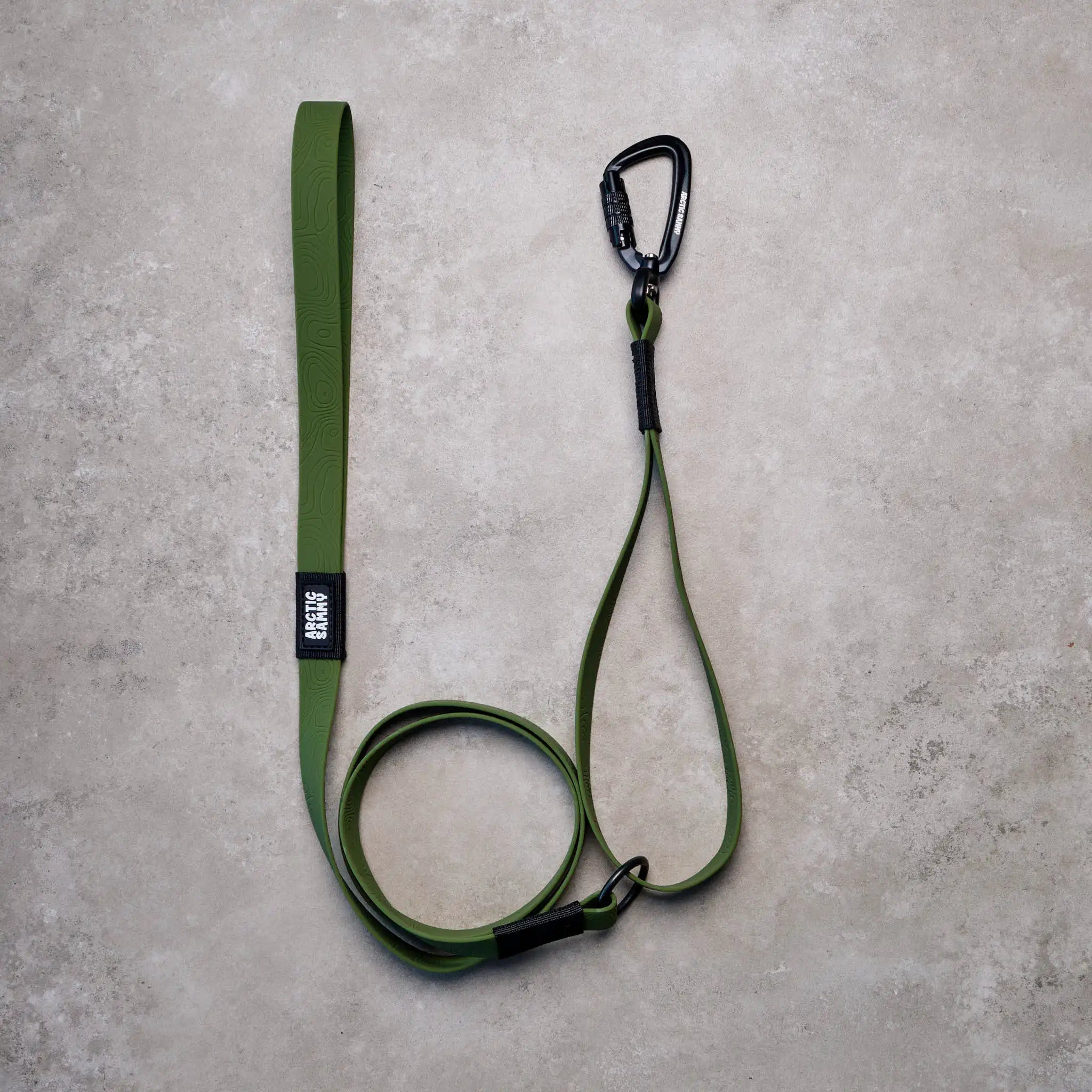 Olive Terraflow Traffic Handle Leash