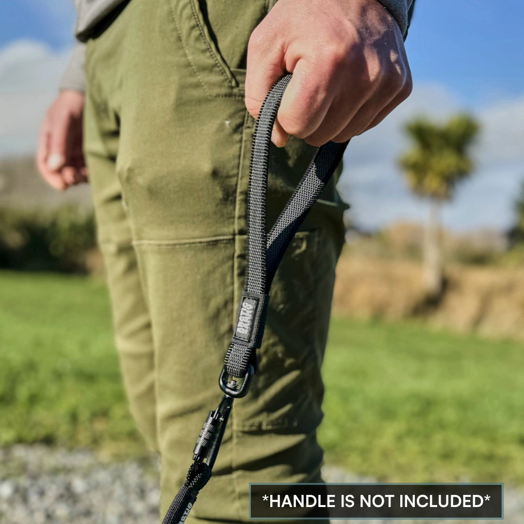 Orange Train and Recall Long Line Dog Leash